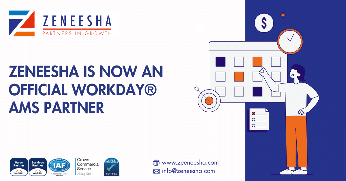 Zeneesha is now officially a Workday AMS Partner
