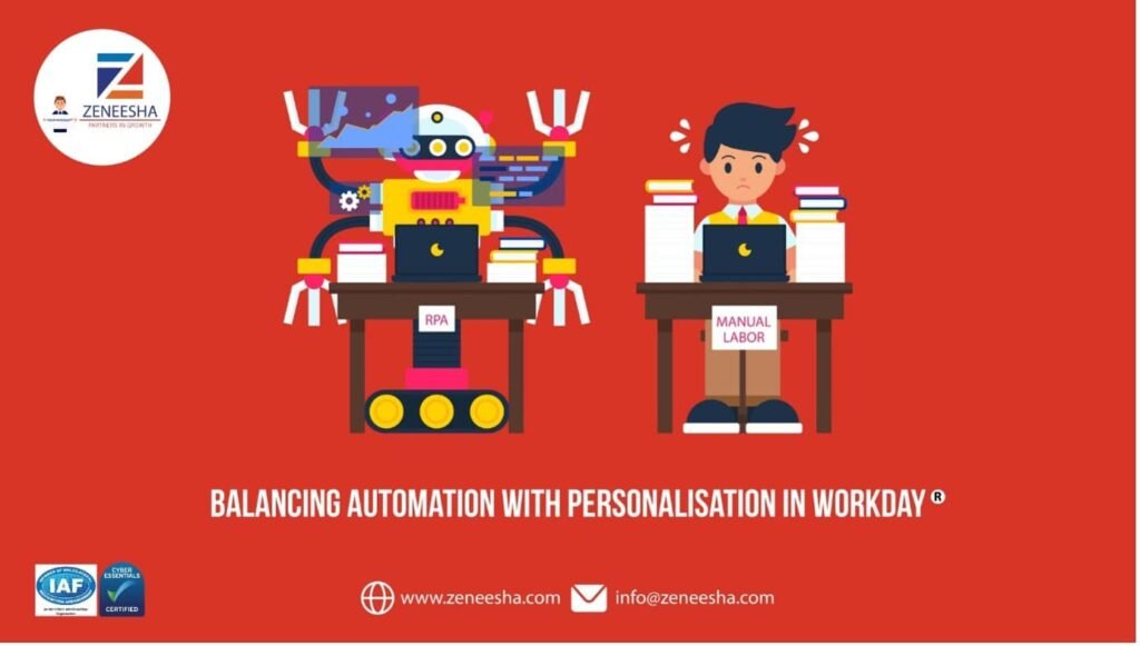 Balancing Automation with Personalisation in Workday