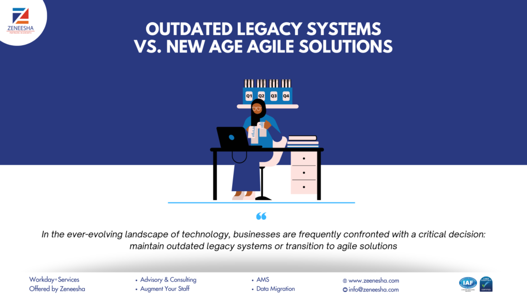 Outdated Legacy Systems vs. New Age Agile Solutions: Part 1
