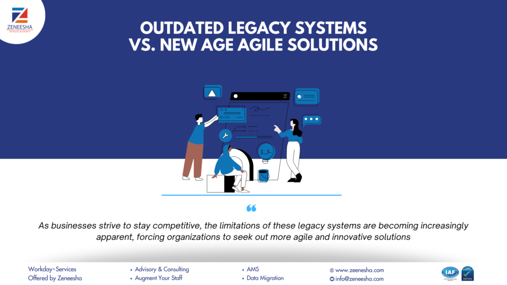 Outdated Legacy Systems vs. New Age Agile Solutions: PART 2