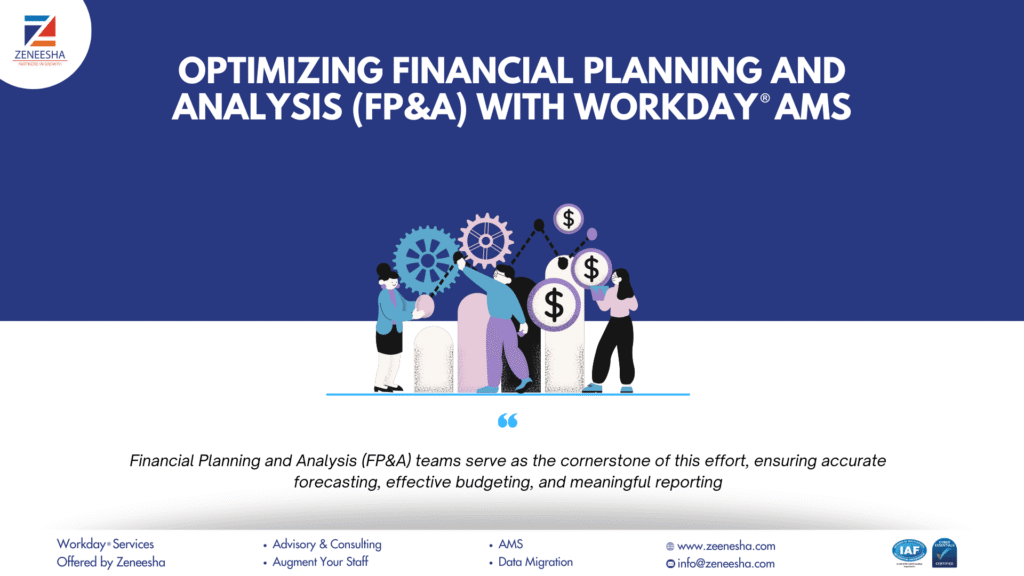 Optimizing Financial Planning and Analysis (FP&A) with Workday AMS 